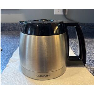 Cuisinart Stainless Steel Thermal Coffee Carafe 12 Cup Replacement